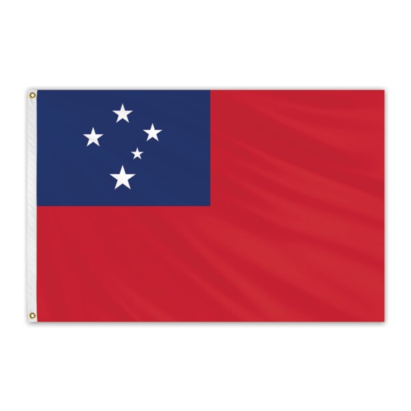 Global Flags Unlimited Western Samoa Outdoor Nylon Flag 5'x8' 203297